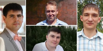 사진: 블라디미르 먀쿠신(Vladimir Myakushin), 일함 카리모프(Ilham Karimov), 아이다르 율메티예프(Aidar Yulmetyev), 콘스탄틴 마트라쇼프(Konstantin Matrashov)