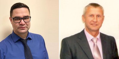 Foto: Valery Shalev y Viktor Malkov