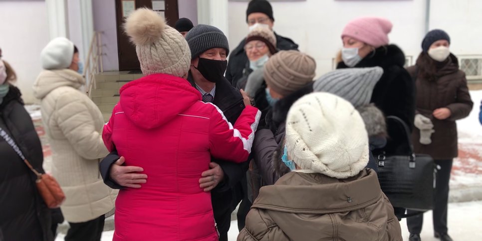 Alexander Kabanov at the Zelenogorsk City Court. December 6, 2021