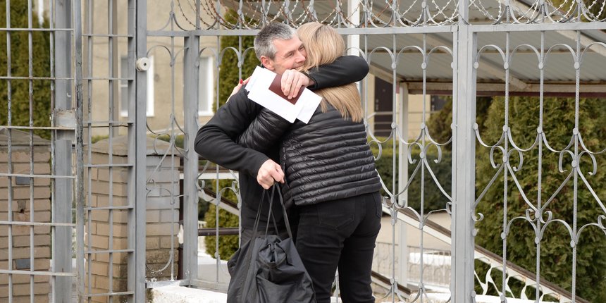 Oleg Danilov rencontre sa femme. 1 mars 2024