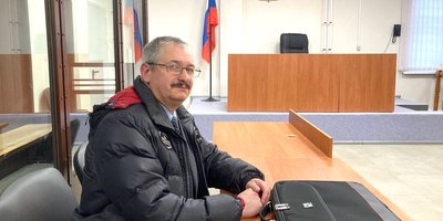 Mijaíl Sveshnikov el día del veredicto