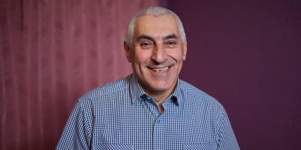 Igor Egozaryan en casa tras ser liberado de la colonia penal