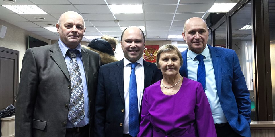 Aleksandr Ketov, Aleksandr Kruglyakov, Lidiya Nekrasova e Andrey Kharlamov, dicembre 2025