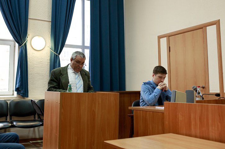 Anatoly Yevtushenko habla ante el tribunal. Diciembre de 2025