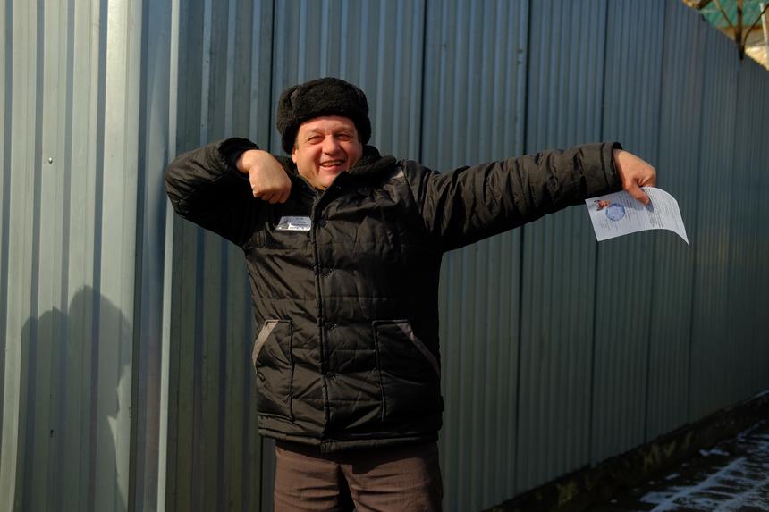 Der Tanz eines freien Mannes. Artur Putintsev. April 2025.